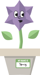 Sprig, the Thyme Studio mascot